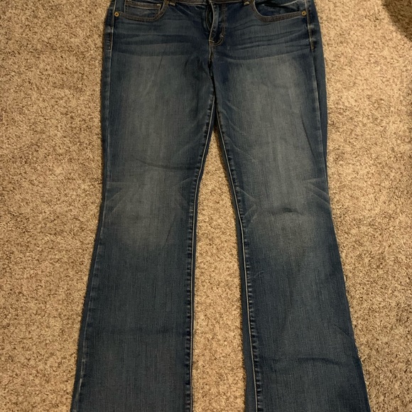 Women American Eagle Outfitters Kick Boot Jean 14 Long - Picture 3 of 3